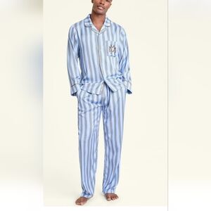 NWT! Men's Mickey Mouse Satin Pajamas Sleep Set Sz. Medium